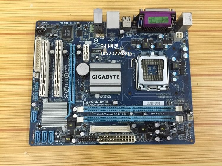 技嘉gag41mes2lgaeg41ms2hddr2主板775针g41全集支持主板