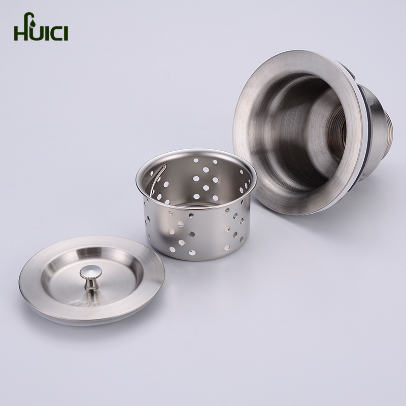 辉瓷 厨房水槽下水管水槽下水器 配件单槽防臭防虫洗菜盆下水管