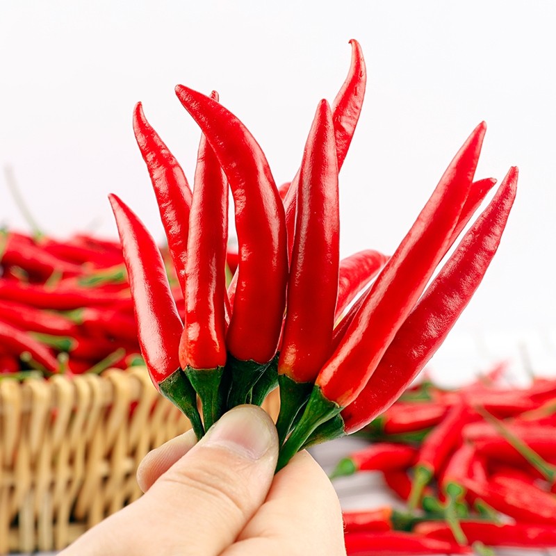 小米米辣椒云南新鲜小米椒现摘特辣朝天椒指天椒剁辣椒