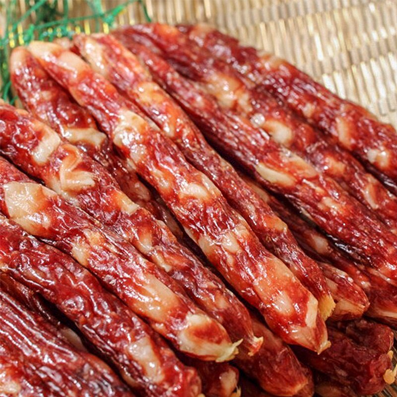 南宁2袋八分香肠腊味广式老字号广西特产350g香肠