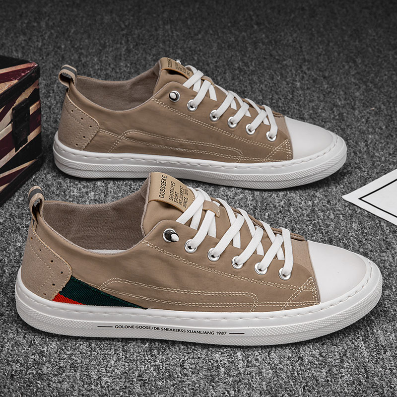 老北京布鞋男春季新款韩版透气防臭休闲男潮青少年板鞋潮流帆布鞋