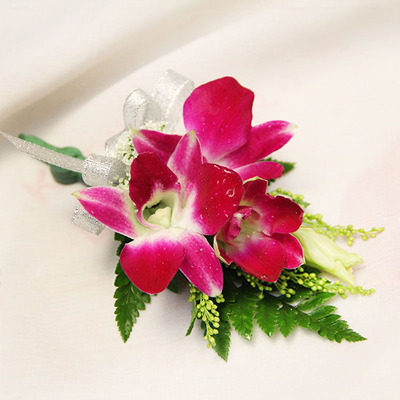 胸花全国同城深圳鲜花速递开业结婚庆典胸花