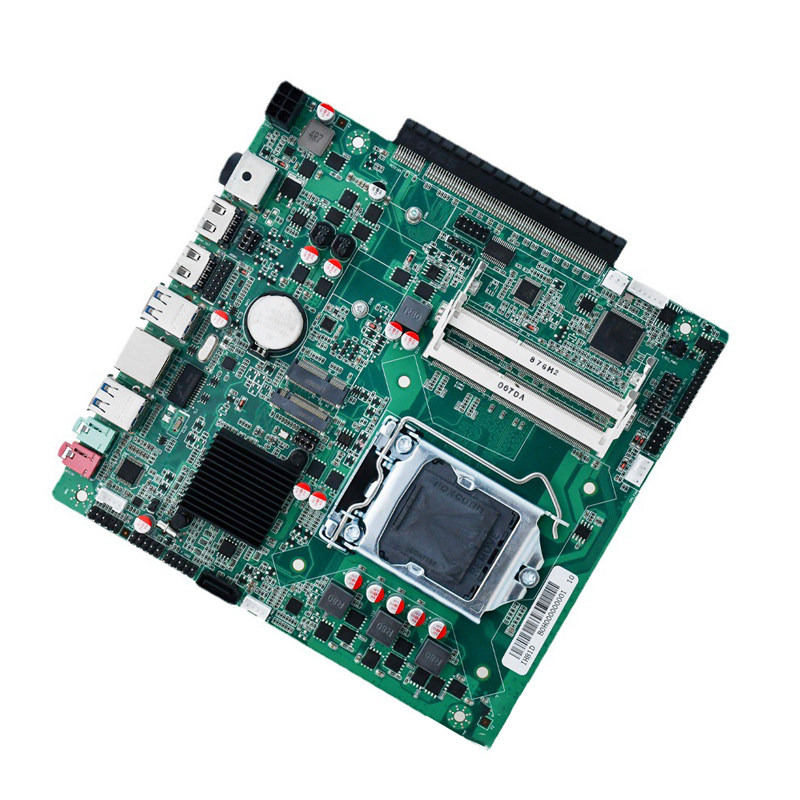 全新h81d侧插thinitx主板1150针一体机电脑mini主板