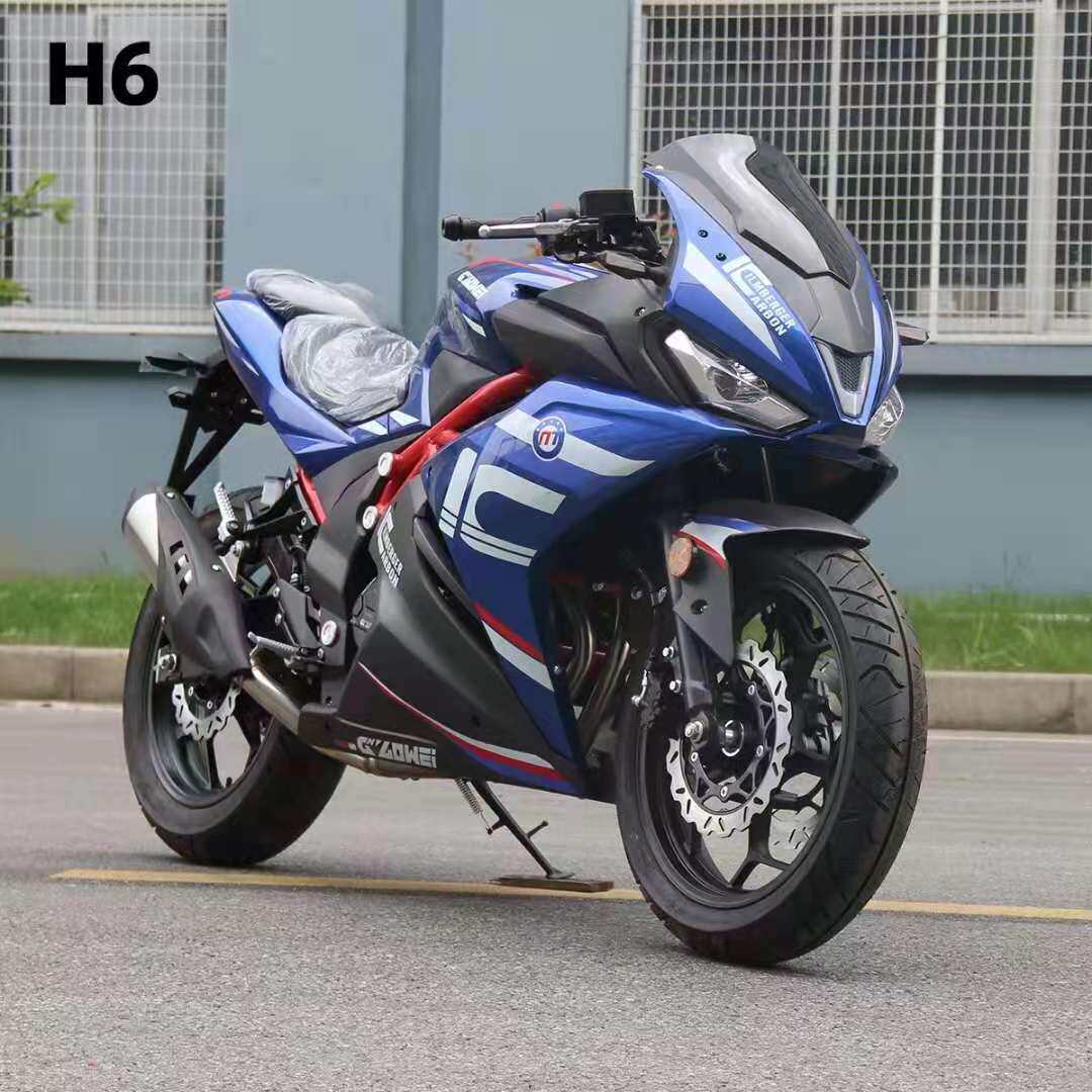 全新新诺h6双缸水冷摩托车跑车重机机车整车摩托车整车