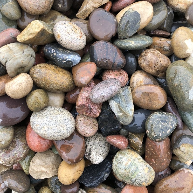 石头天然景石大号暖石雨花石鱼缸鹅卵石布景石园艺造景