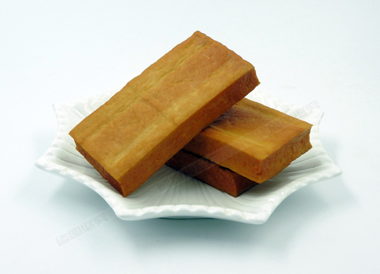湖南特产新化白溪豆腐干农家自制手磨柴火烟熏香干子原味豆干专卖