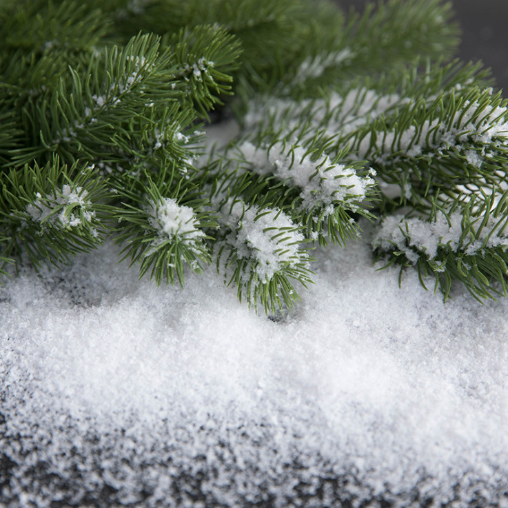 圣诞节装饰品场景圣诞树布景加水假雪仿真雪粉人造圣诞装饰品