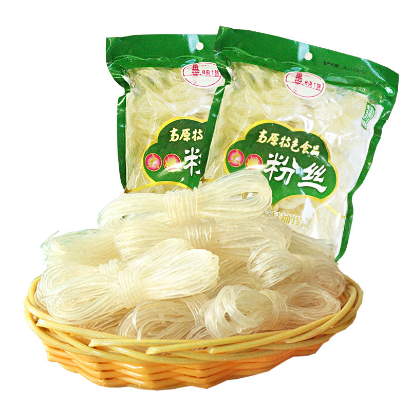 映塔大姚蚕豆粉丝小把袖珍型500g*4袋酸辣粉螺蛳粉丝方便食品_方便面/