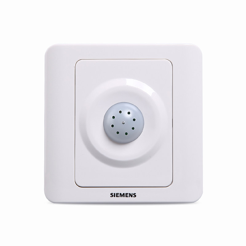 西门子开关插座面板 声音光线控制感应智能家居声控开关墙壁暗装