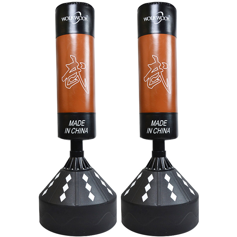 沃尔克新款拳击散打不倒翁沙包家用健身器材立式武术沙袋体育用