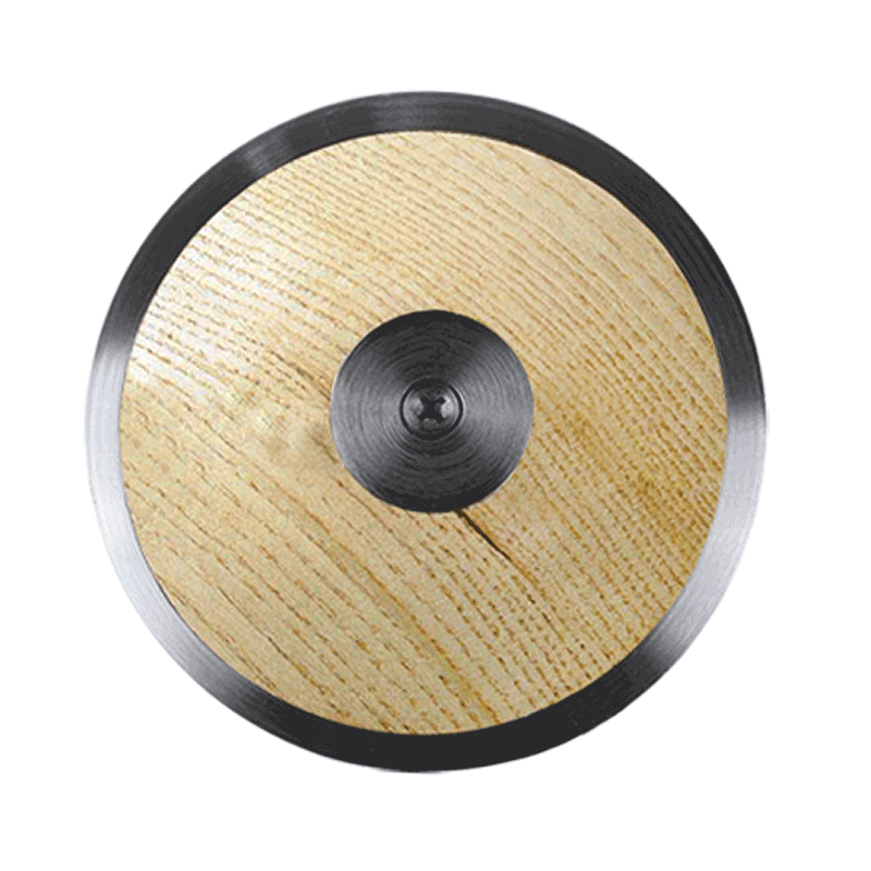 铁饼沃尔木质1公斤1.5kg2kg田径投掷比赛训练铁饼