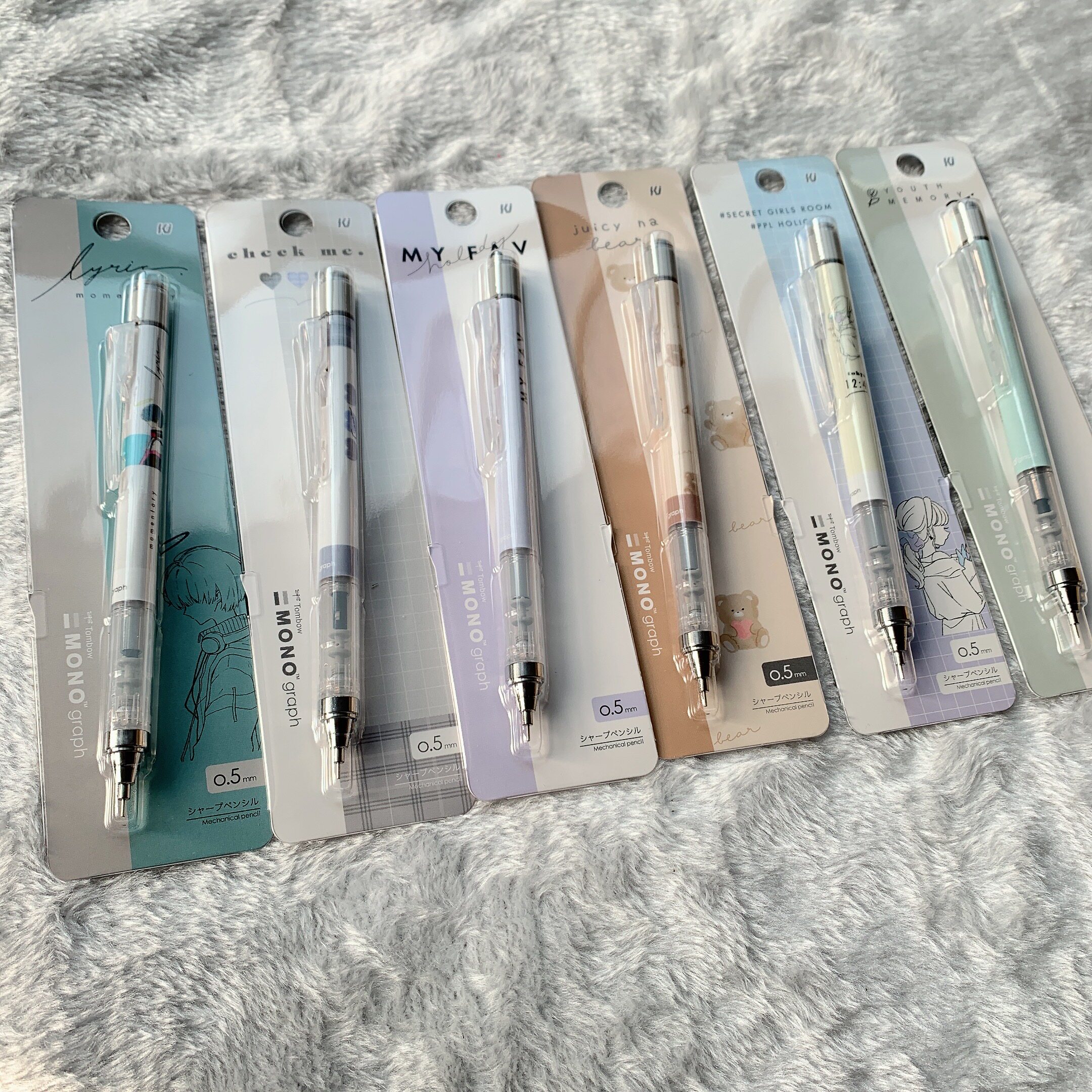 日本tombow蜻蜓ins少女风格限定款低重心自动铅笔