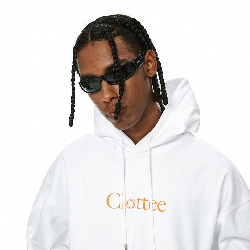 afgkclottee联名logo连帽卫衣马思陈冠希卫衣