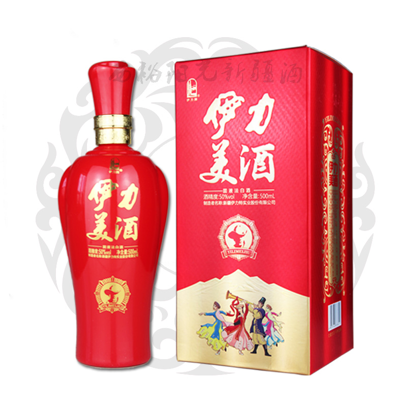 新疆酒伊犁伊利伊力特50度伊力美酒浓香型500ml6瓶纯粮食酒优级