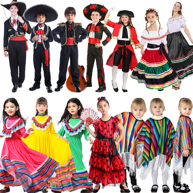 墨西哥民族服饰介绍图片