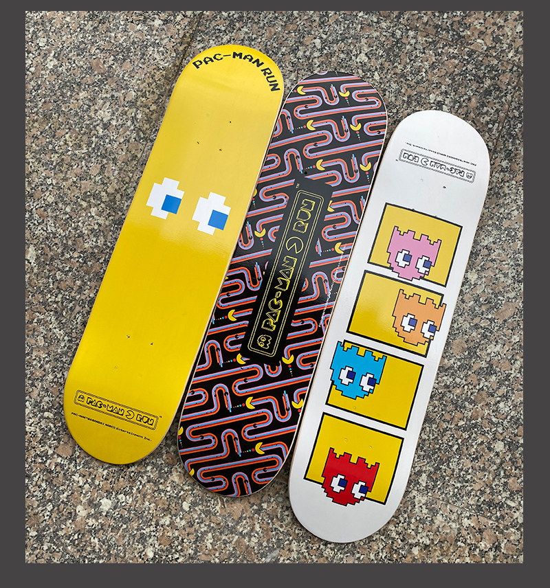 滑板行秀秀可定制四轮双翘diy板面图案订制滑板