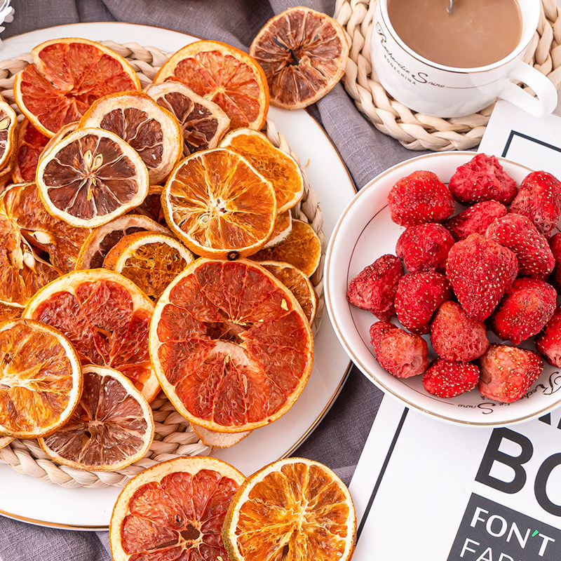 烘焙装饰蛋糕森系绿叶果实无花果柠檬摆件插件节日装扮用品