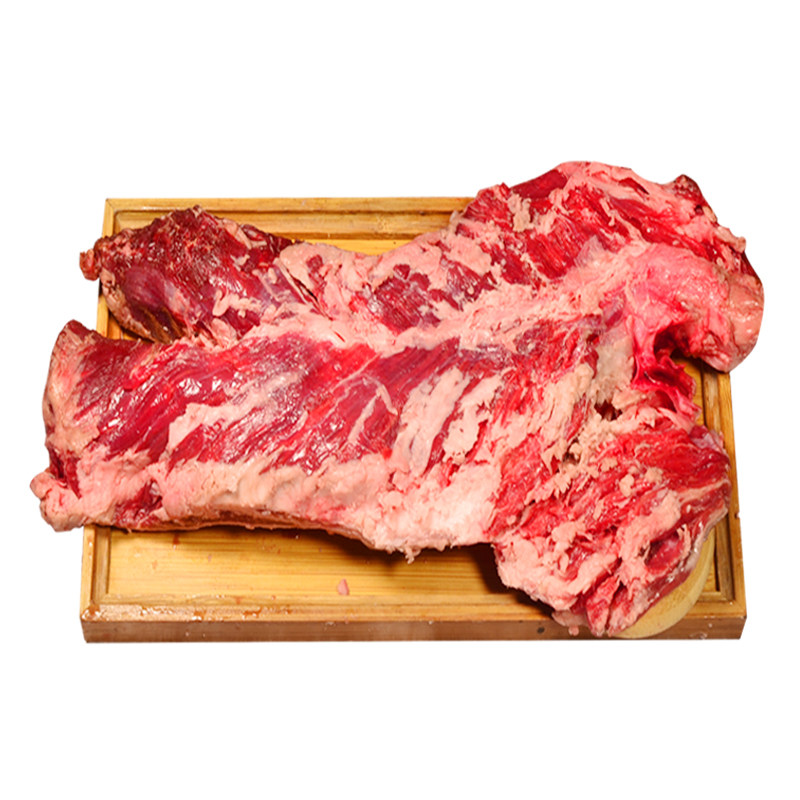 安格格斯牛厚裙肉25kg牛连肉牛琵琶叶原切牛肉生牛肉