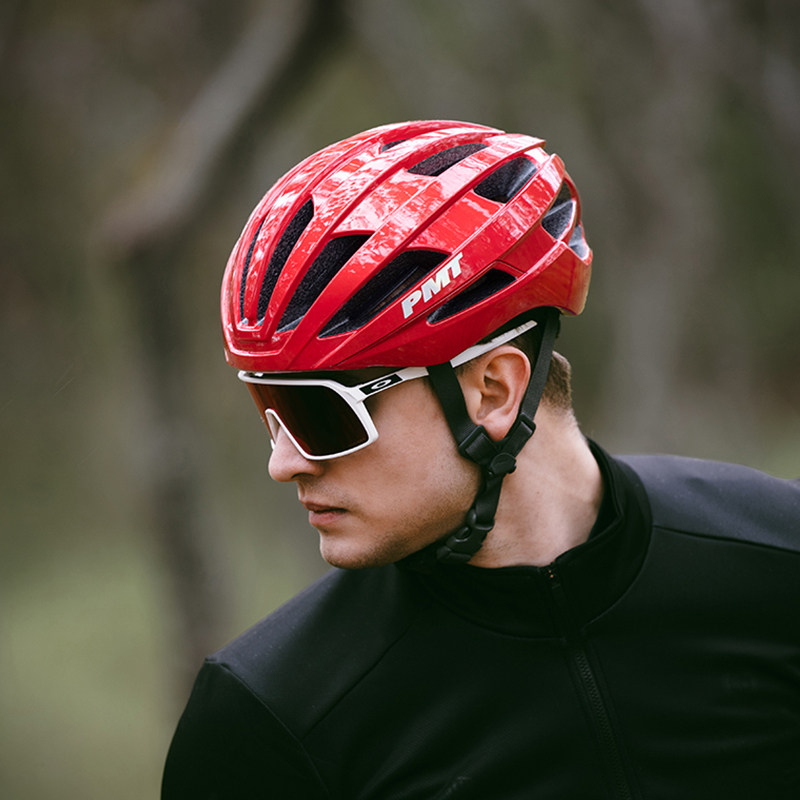 pmt休闲轻量二代海斯专业成型一体头盔舒适骑行头盔