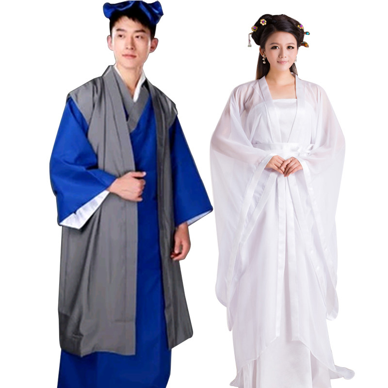 七夕牛郎织女古装服装仙女演出服董永cospla唐装贵妃民族服装