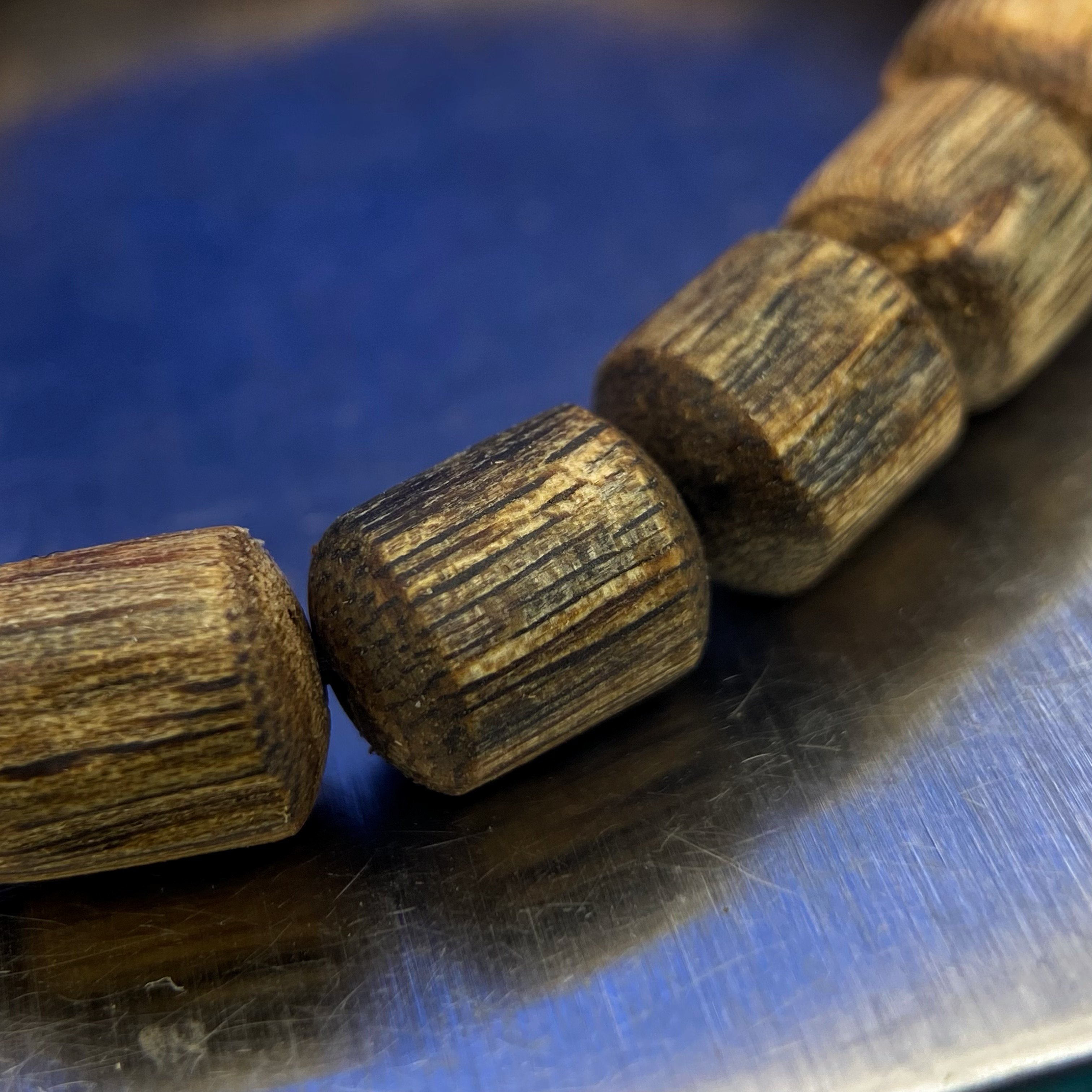 楠桶绿棋珠莺歌绿绿奇随行沉香手串9分沉水级香薰香料