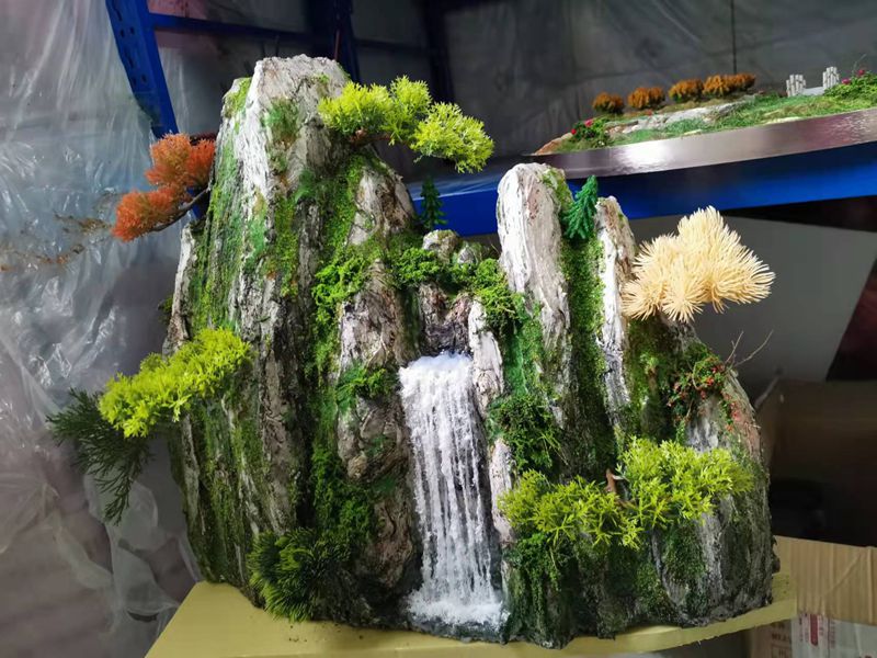 泡沫订制假山造景仿真摄影摄影场场景石头制作摆件