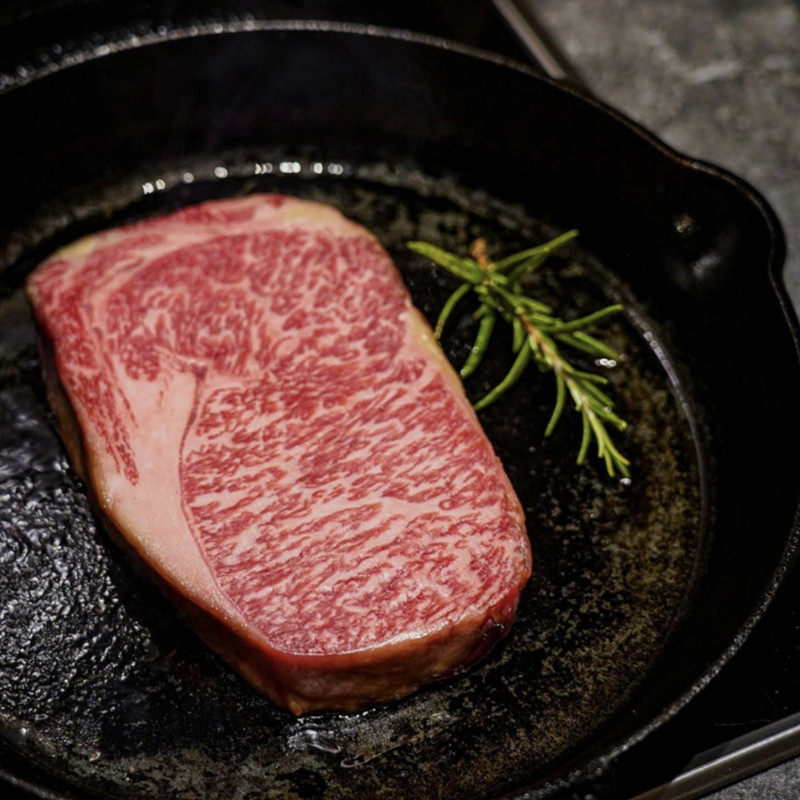 雪花新鲜澳洲进口和牛m89肉眼牛排400g眼肉牛排