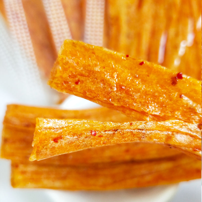 水晶凉皮辣条8090怀旧零食食品儿时童年小店面筋制品