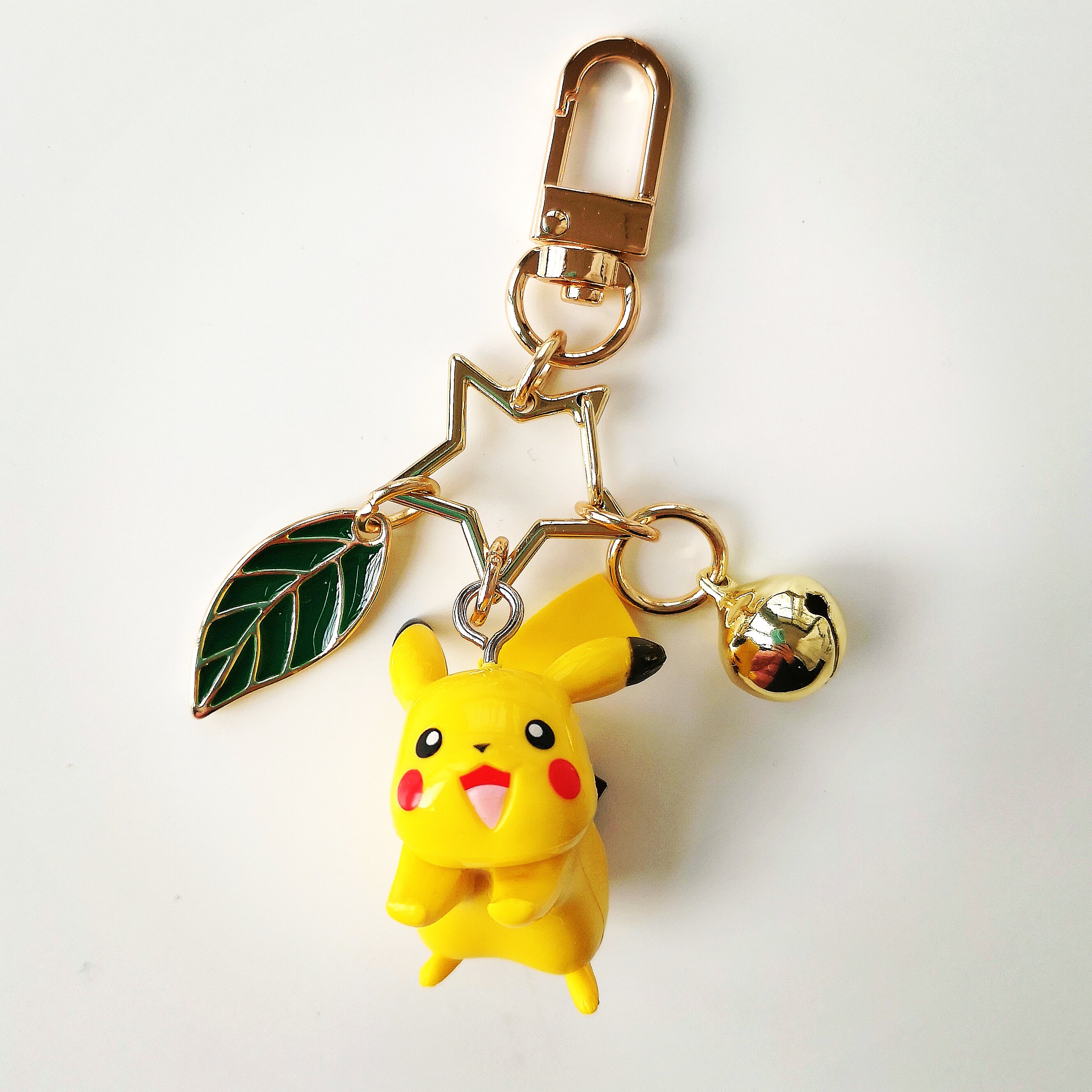 挂件可爱卡通个性皮卡丘小精灵汽车钥匙扣手机包包钥匙扣