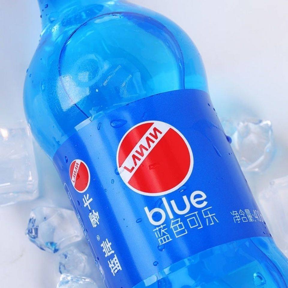 蓝岸新品蓝色可乐小瓶瓶装碳酸饮料网红汽水碳酸饮料