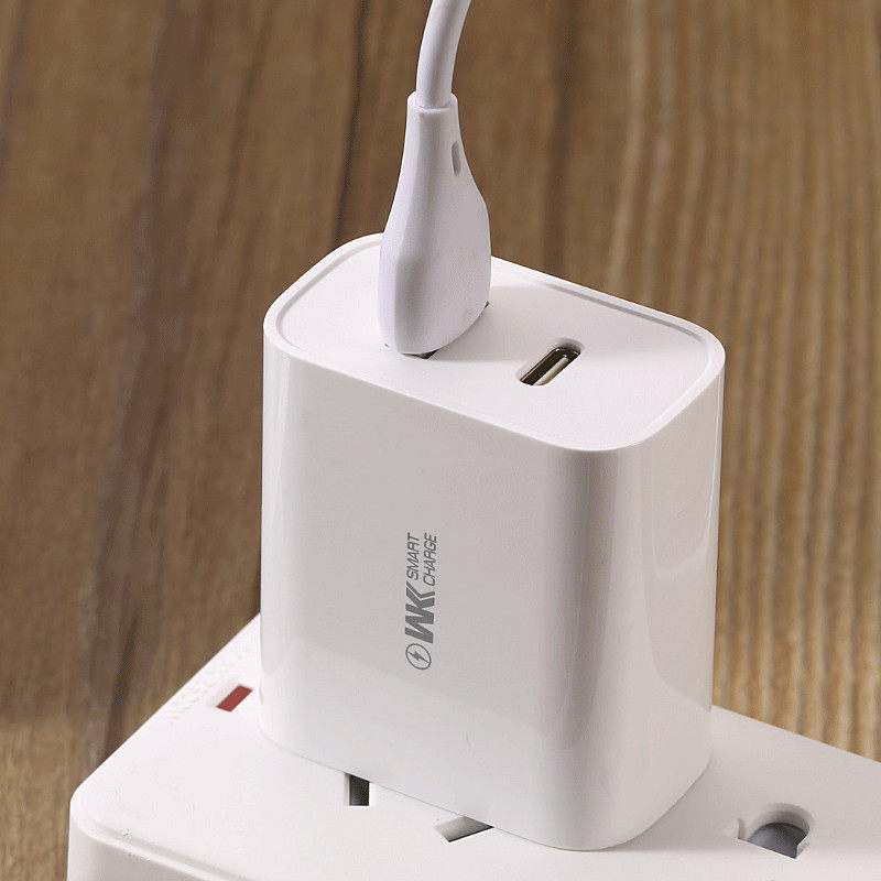 wkdesign极速pd手机充电器typec接口充头适用于手机充电器