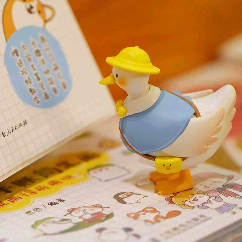 大可鸭盲盒追梦系列歪瓜出品dakeduck鸭子摆件可爱手办