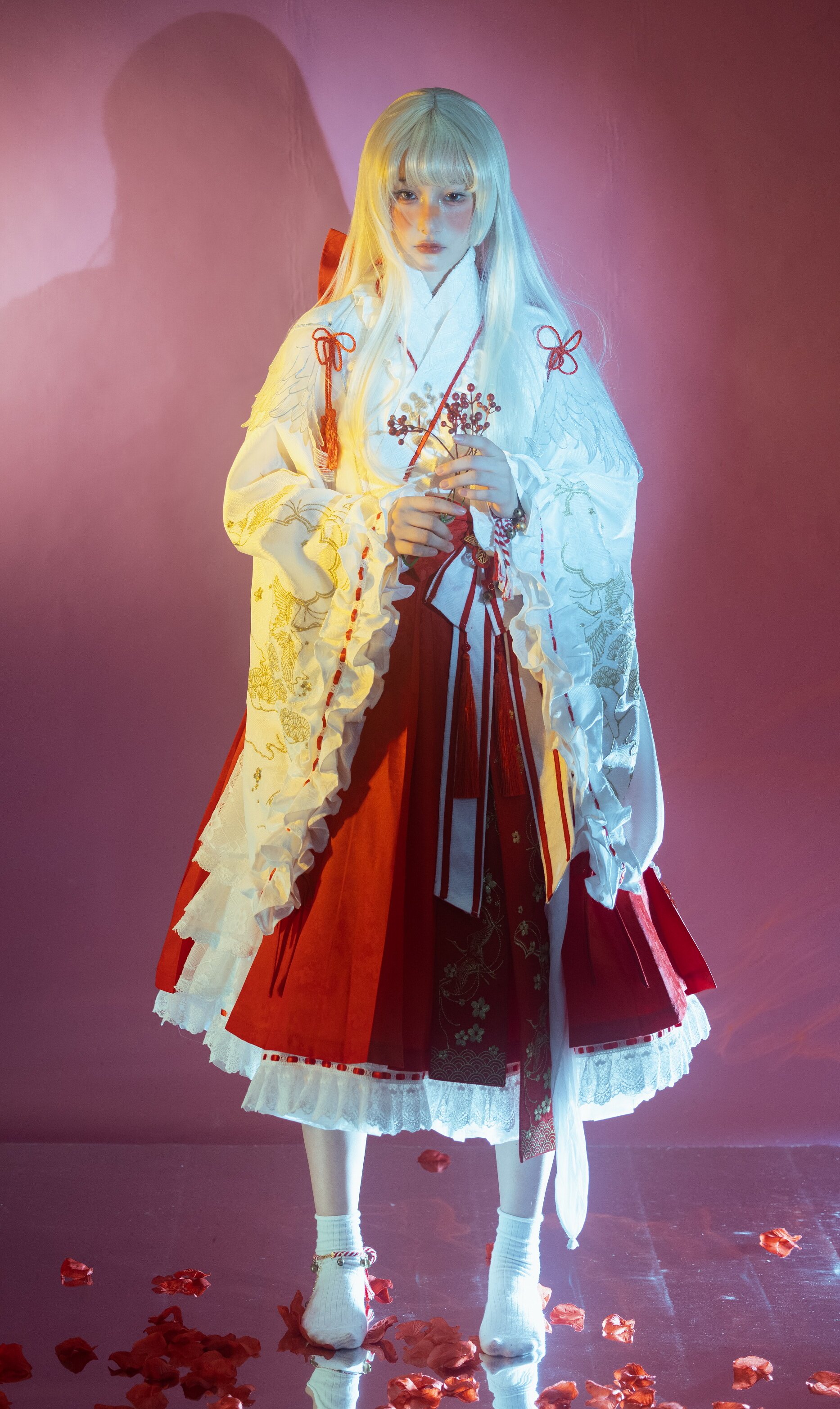 尾款诚如如神之所所说三五五亭和风巫女lolita洛丽塔