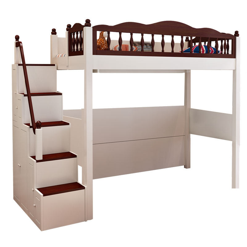 高架床高低床成人多功能架子床高床下空省空间上床架上床下空成人