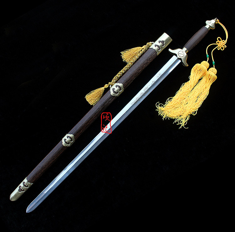 龙泉男女太极剑起脊不锈钢软剑武术刀剑晨练功夫剑