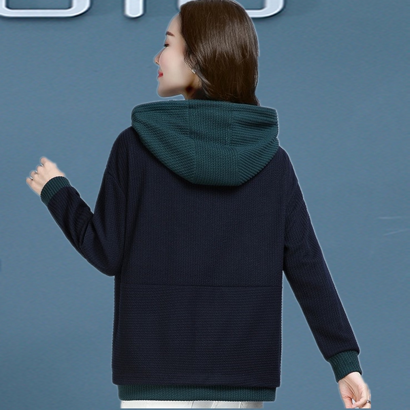 卫衣女宽松韩版2020新款春秋中年40岁妈妈薄款卫衣