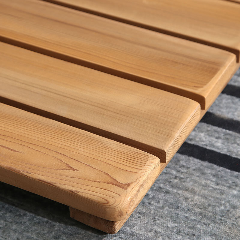 定制淋浴房地垫防滑脚垫卫生间防腐木地板浴室防水地垫