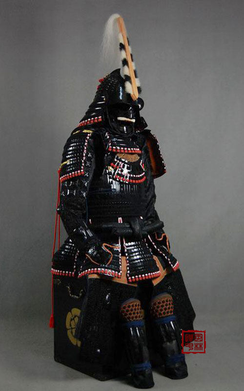 风林悍甲*日本甲胄*武士盔甲 可穿 战国名将 织田信长 所用kj-d41