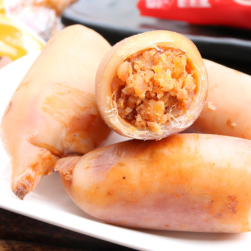 鱿鱼仔带墨鱼500g即食小包装满籽尤海味海鲜即食鱿鱼零食
