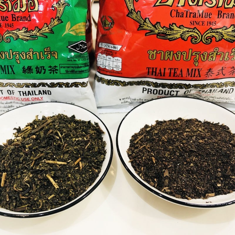 保税仓发货泰国原装进口手标绿茶手打柠檬茶泰式奶茶原料200g