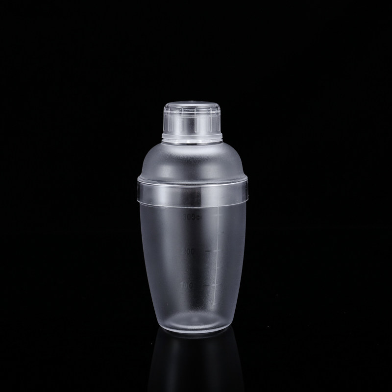 酒器雪克杯刻度手摇pc树脂雪克壶防烫调酒奶茶调酒器