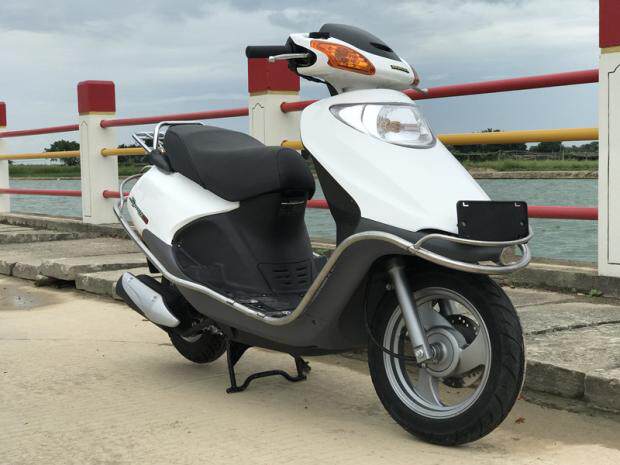 本田二手摩托车原装喜悦100cc女装踏板车九成新本田摩托车整车