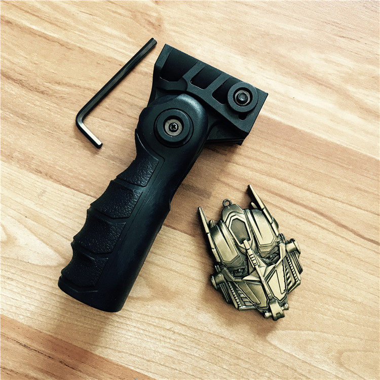 锦明浩威m4尼龙前握把hk416配件乐辉下供弹软弹枪水弹枪战术