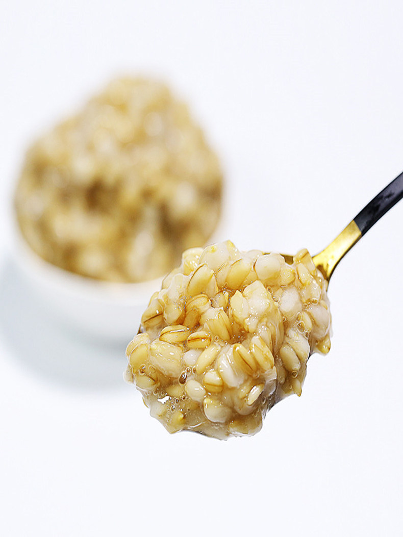 罐头燕麦奶茶茶店专用原材料即食糖水颗粒880g水果罐头