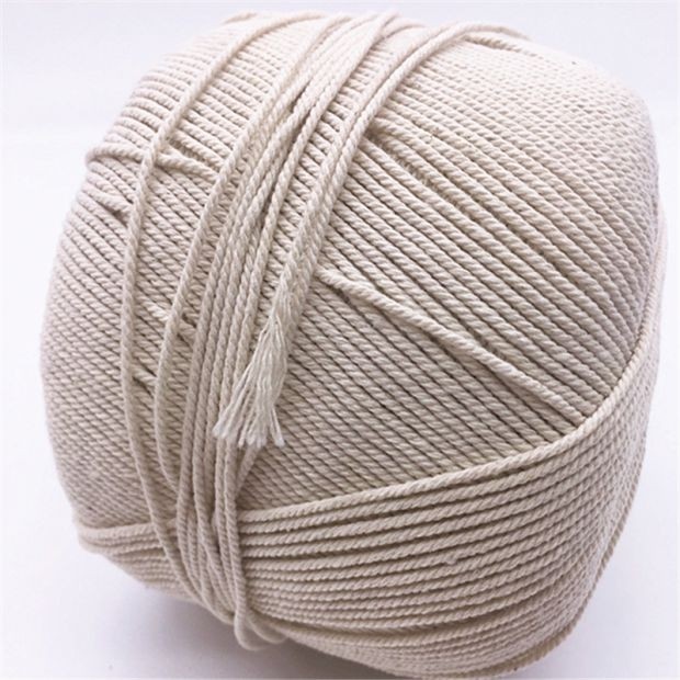 棉线绳粽子绳本白纯棉绳线棉纱粽绳包边滚边棉绳吊牌绳嵌线捆螃蟹