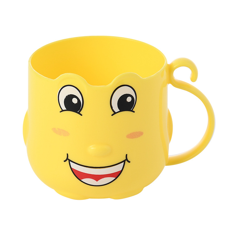 网红同款加厚儿童卡通水杯刷牙杯