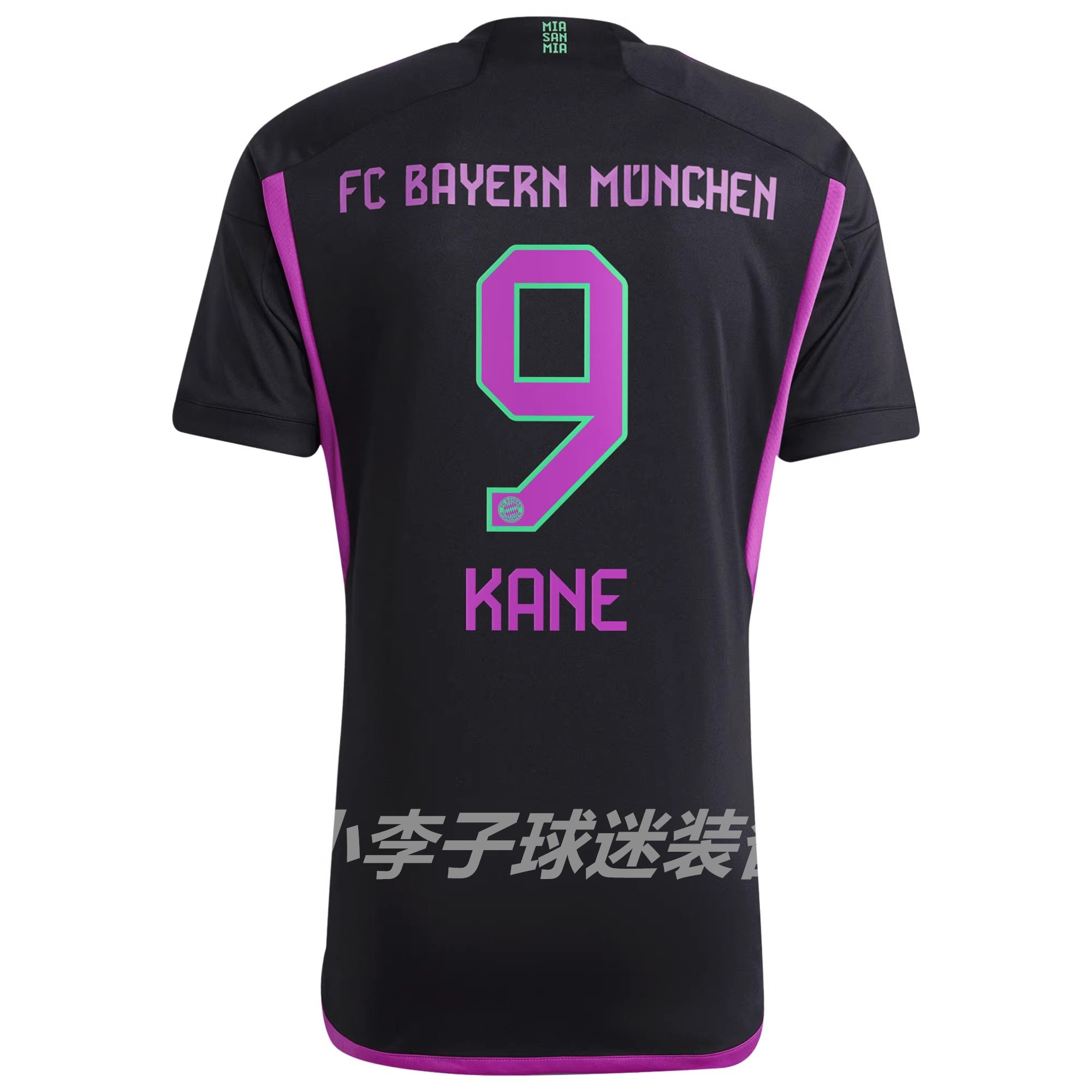 拜仁球衣9号凯恩2324赛季客场穆勒球员版足球服穆夏拉金文哉