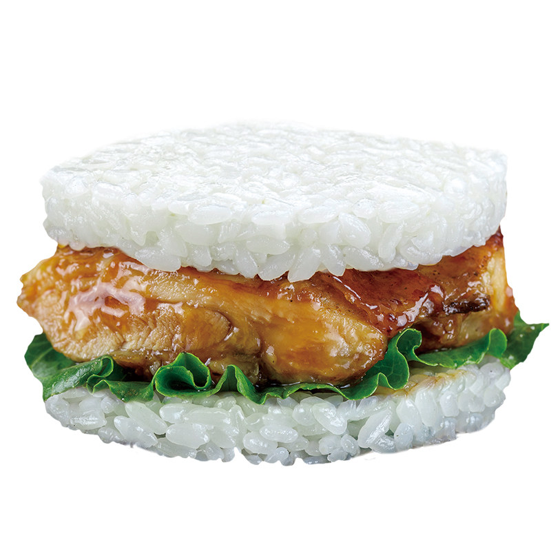 乐肴居米汉堡150g*4粒口味混装组合糯米饭微波速食品儿童方便早餐