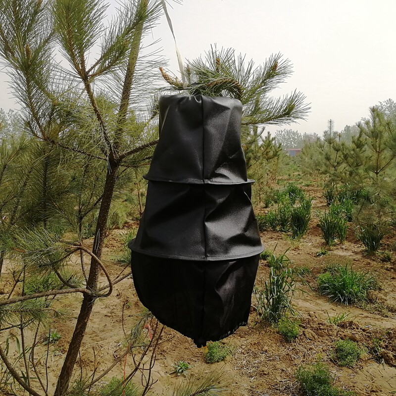 牛仔布收蜂皮革收蜂袋野外招蜂野蜂袋子养蜂蜂具包收蜂袋