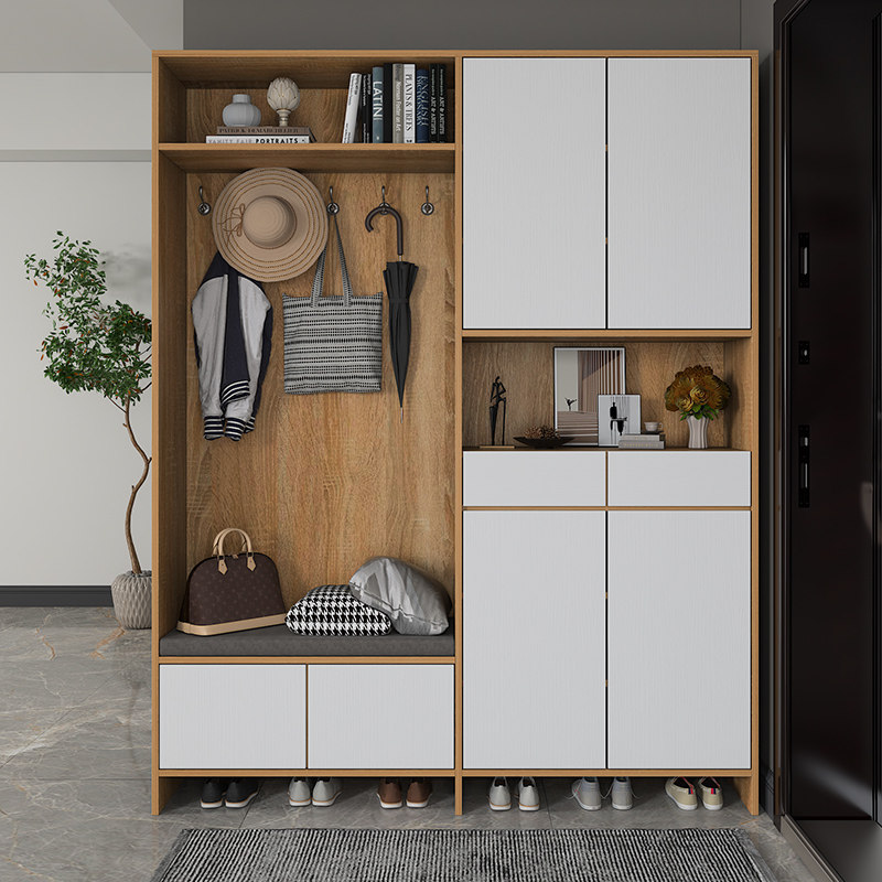 定制鞋柜家用门口省空间门厅玄关柜小户型收纳鞋柜